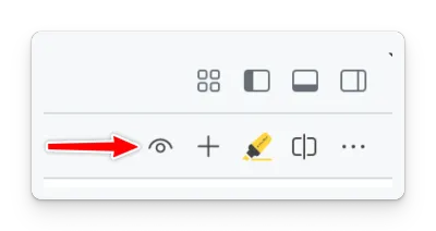 Slide preview action